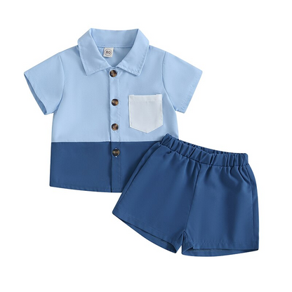 Children's blue summer set