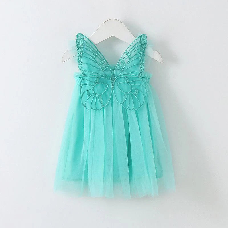 Children's Tulle Dress with Wings