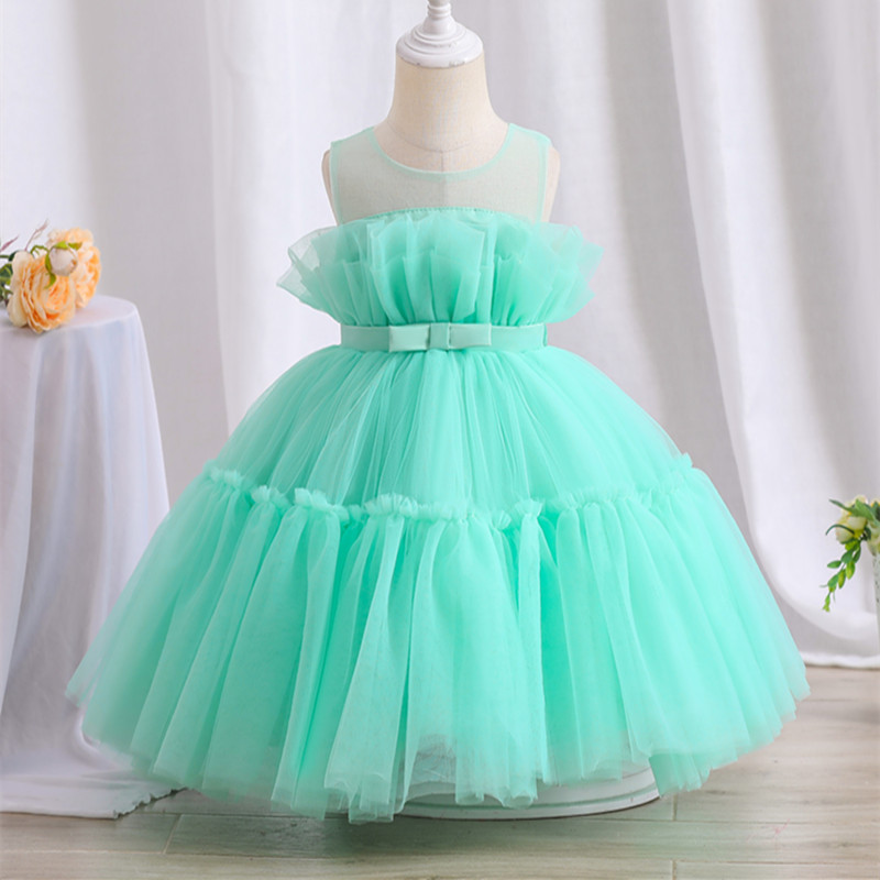 Tulle and lace Tiered Princess Dress