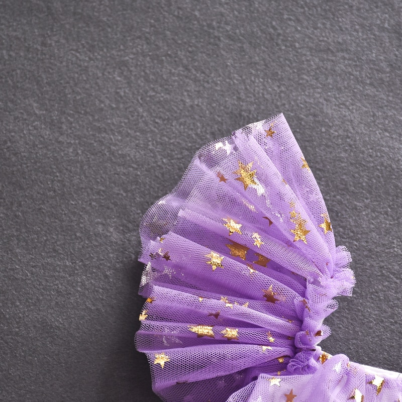 Purple Dress With Stars