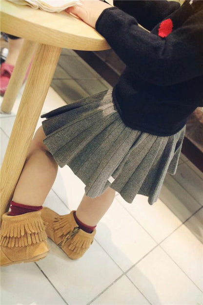 Children's Pleated Skirt