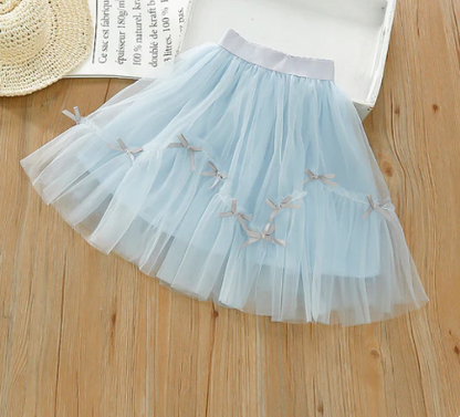 Children's Tulle Bow Skirt