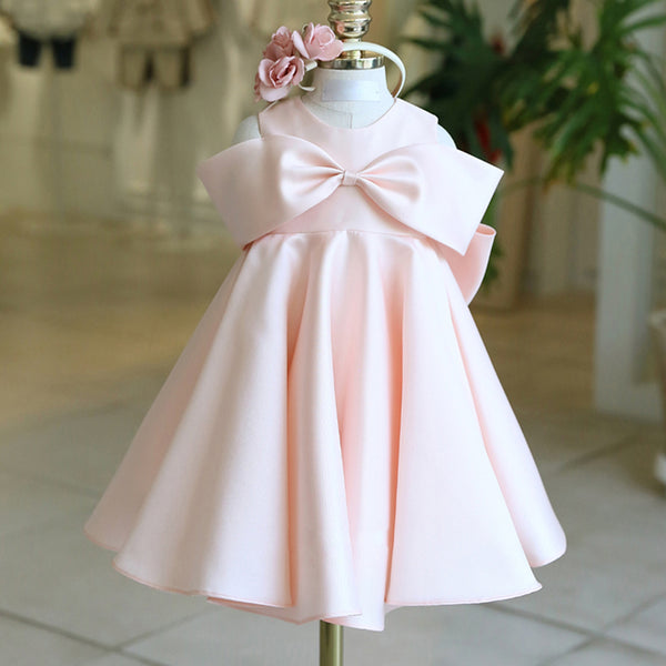 Pink Bow Children's Dress