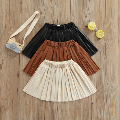 Children's pleated skirt