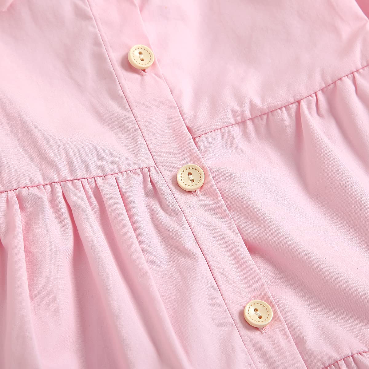 Pink children's dress with top