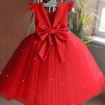 Children's Party Dress Tulle and Pearls