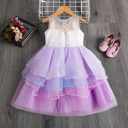 Unicorn Children's Party Dress