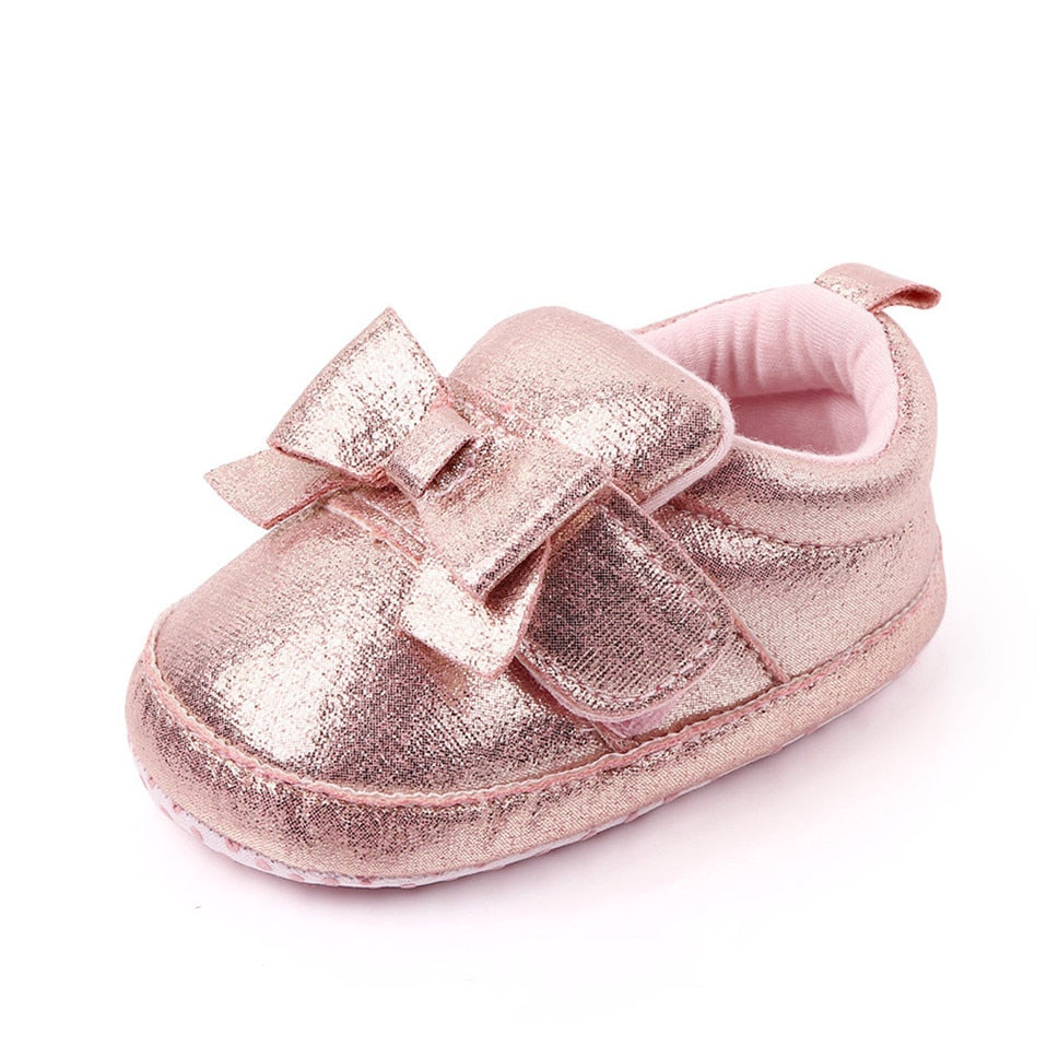 Metallic Baby Sneakers