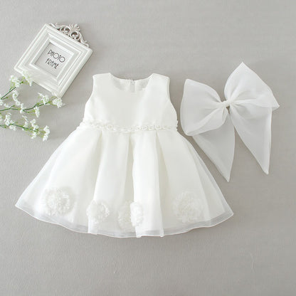 White Dress with bow