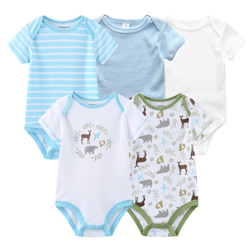 Kit 5 Body Prints Baby Boy