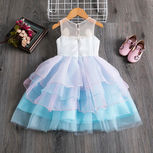 Unicorn Children's Party Dress