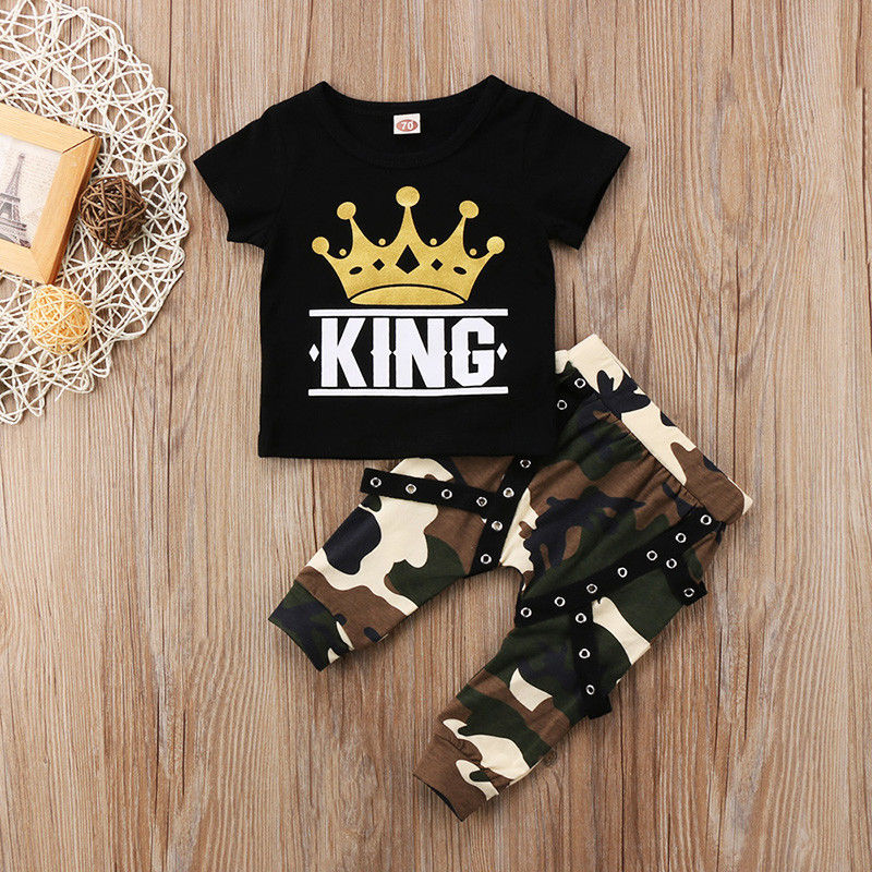 Boy King Baby Set