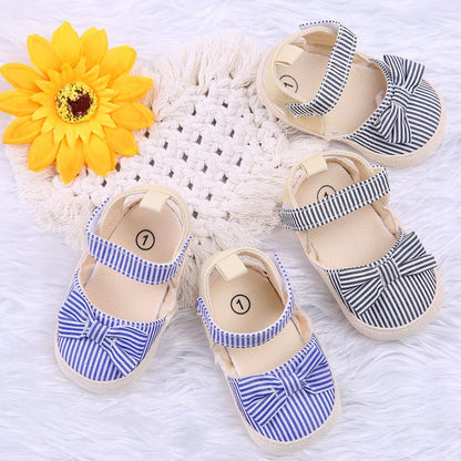 Striped Baby Shoes