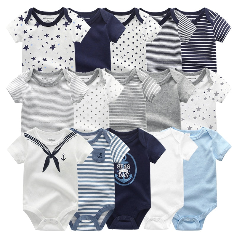 Kit 5 Body Prints Baby Boy