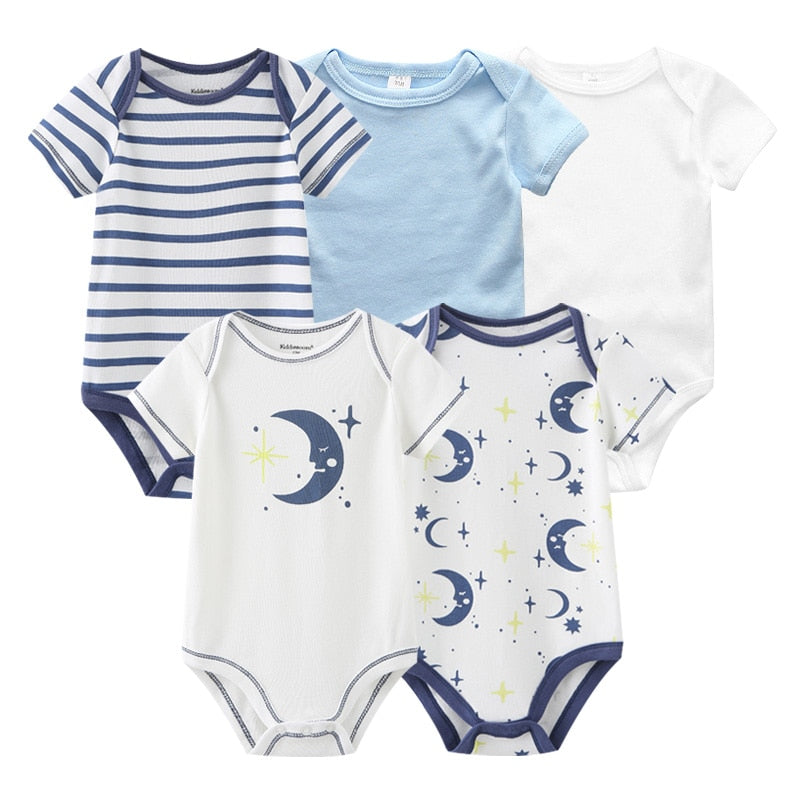 Kit 5 Body Prints Baby Boy