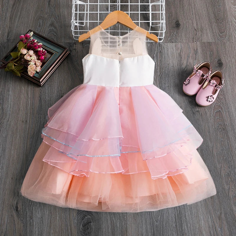 Unicorn Children's Party Dress