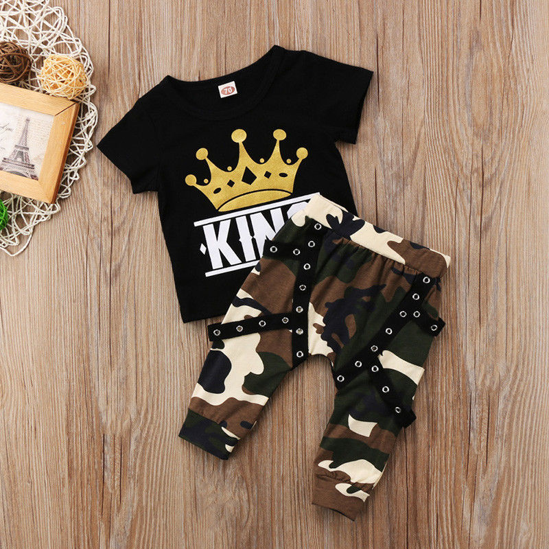 Boy King Baby Set