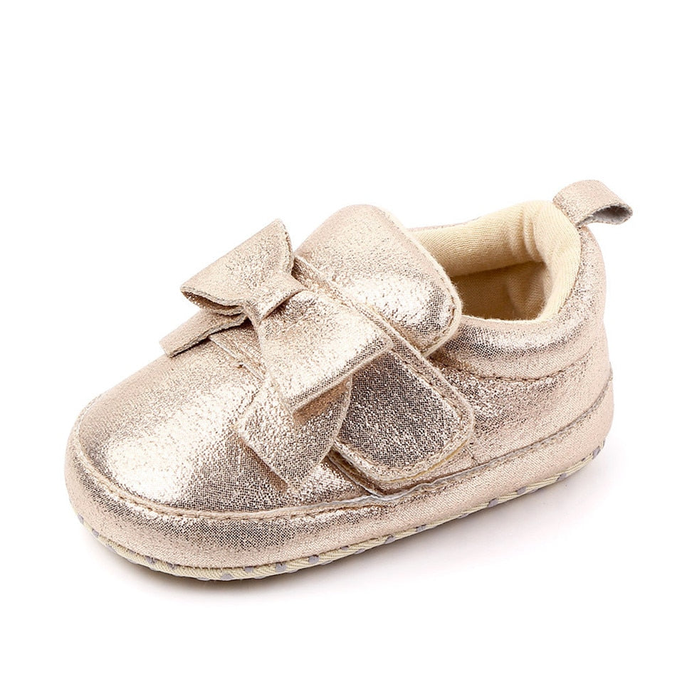 Metallic Baby Sneakers