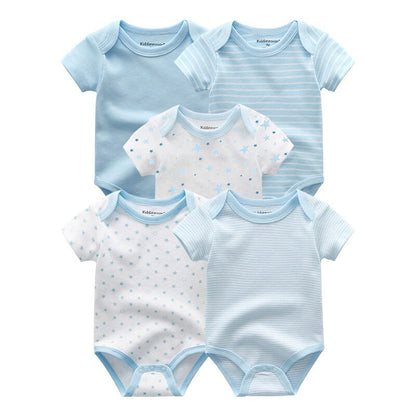 Kit 5 Body Prints Baby Boy