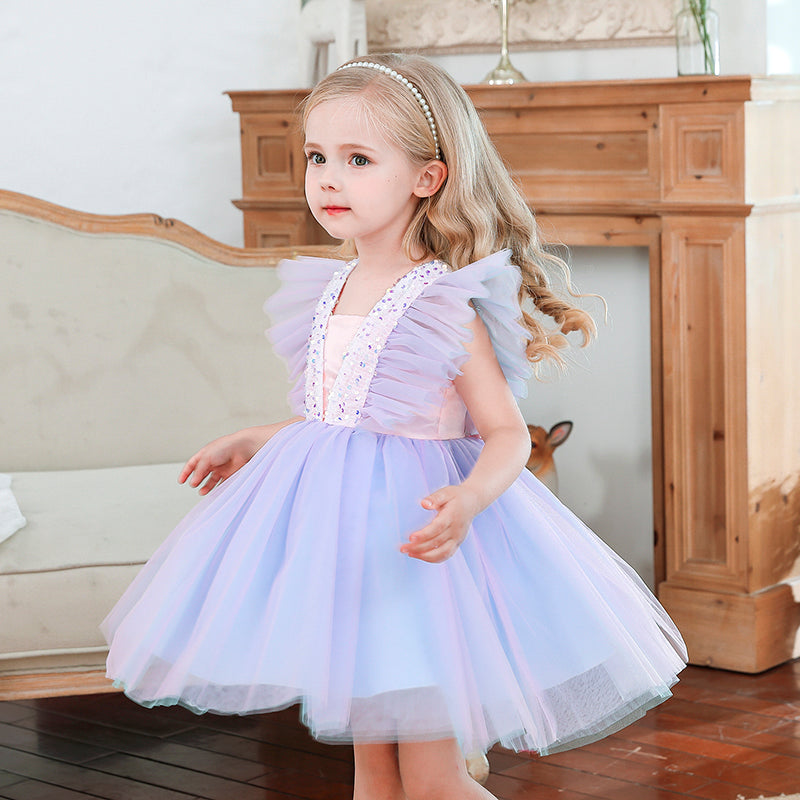 Children's Prom Dress with tulle