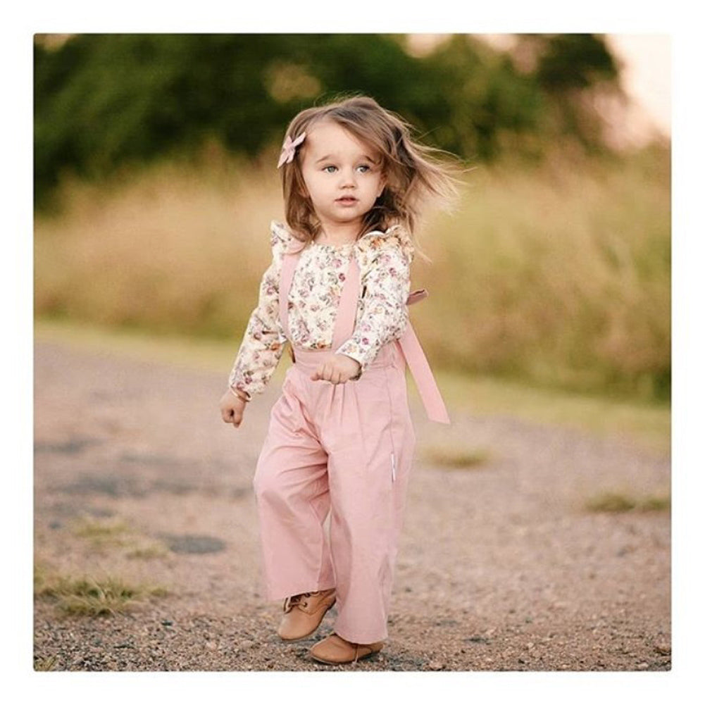 Flower pink kids set