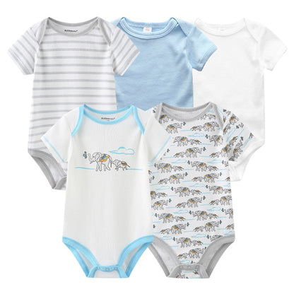 Kit 5 Body Prints Baby Boy