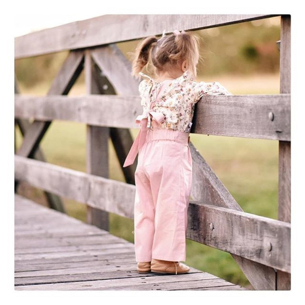 Flower pink kids set