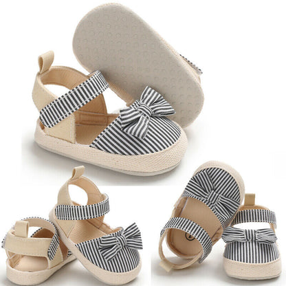 Striped Baby Shoes