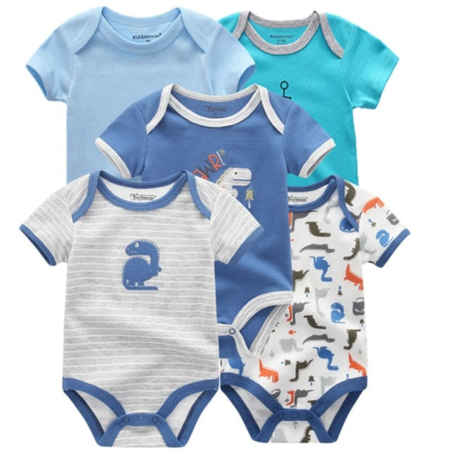 Kit 5 Body Prints Baby Boy