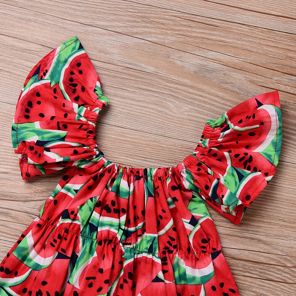 Children's Bodysuit  watermelon + headband