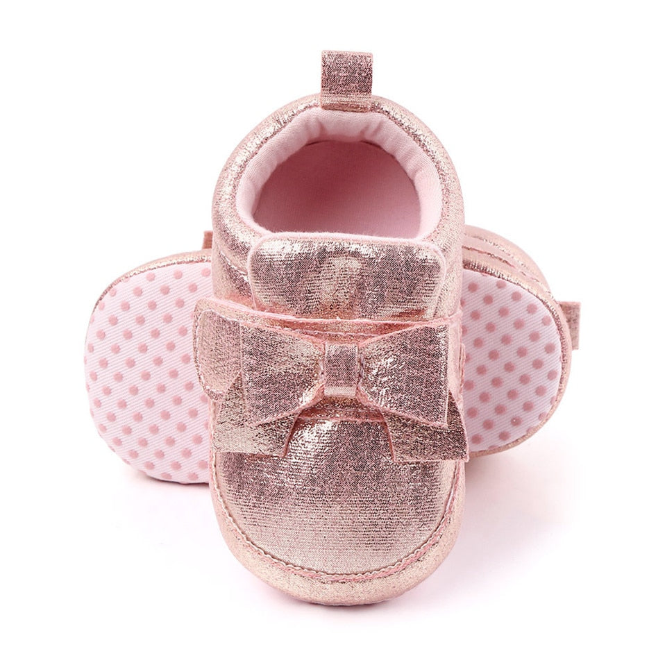 Metallic Baby Sneakers