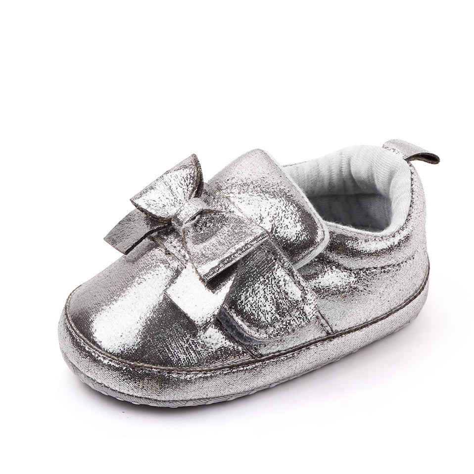 Metallic Baby Sneakers