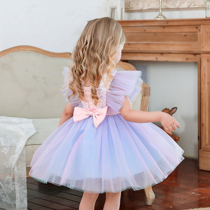 Children's Prom Dress with tulle