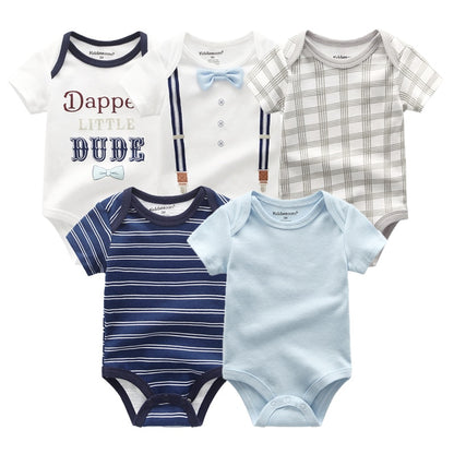 Kit 5 Body Prints Baby Boy