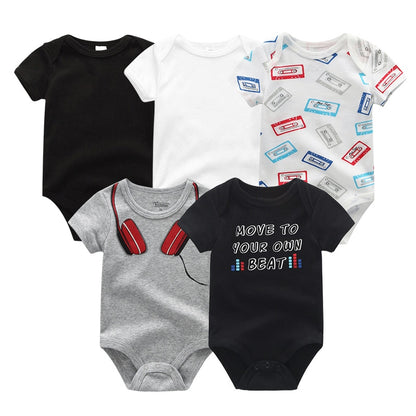 Kit 5 Body Prints Baby Boy