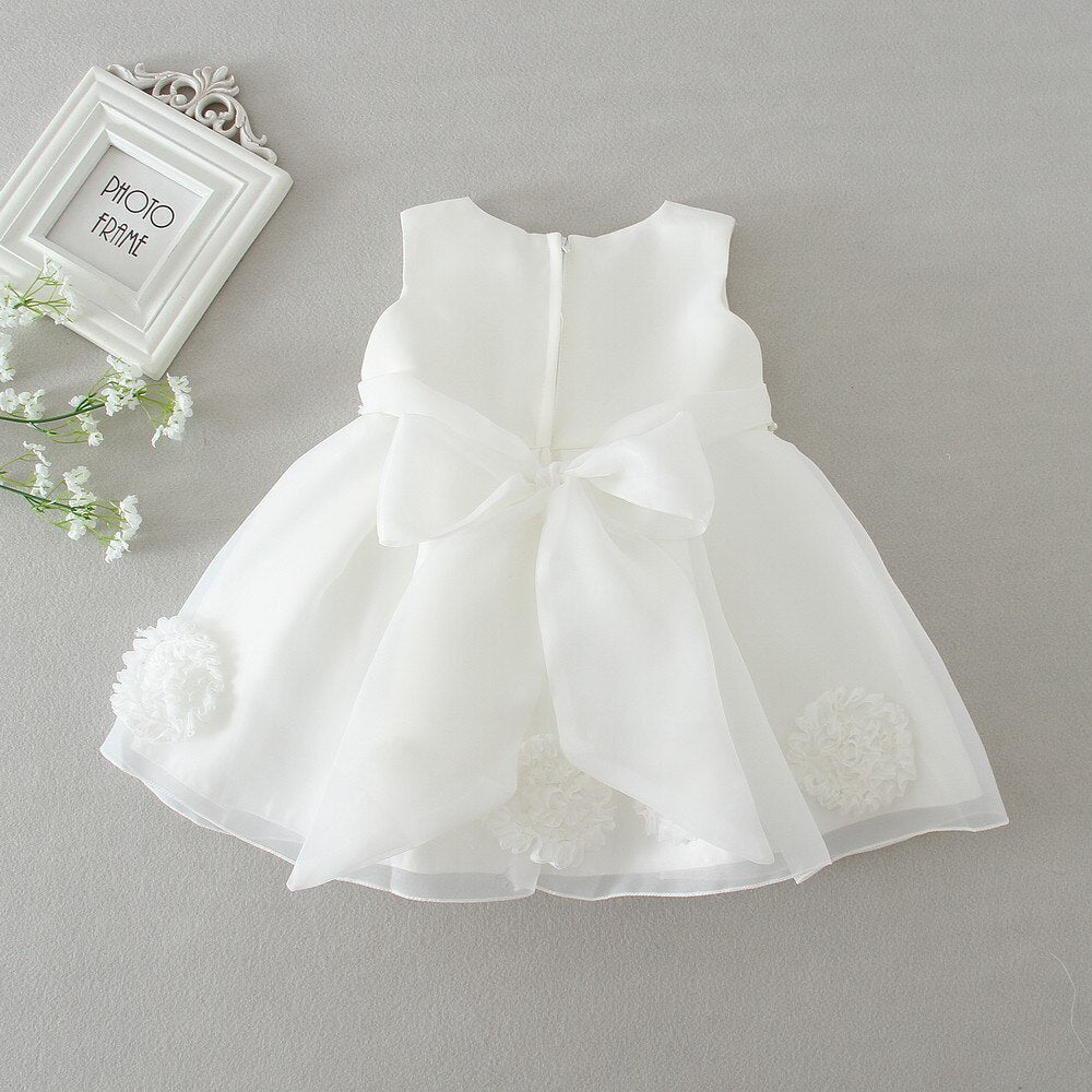 White Dress with bow