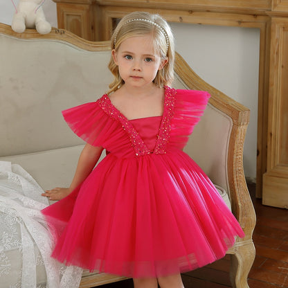 Children's Prom Dress with tulle