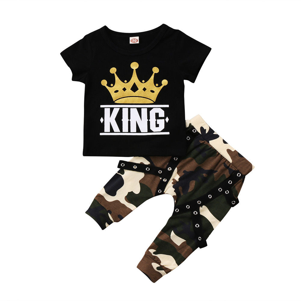 Boy King Baby Set