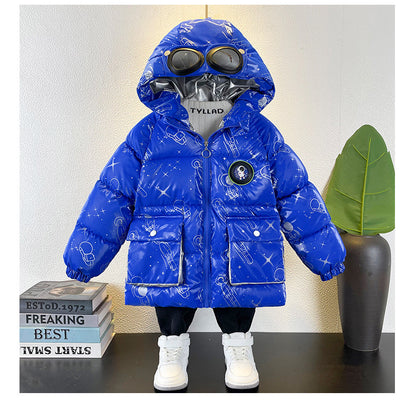 Astronaut Bear Children's Puffer Jacket