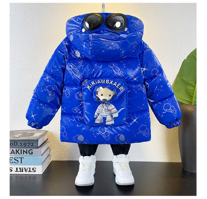 Astronaut Bear Children's Puffer Jacket