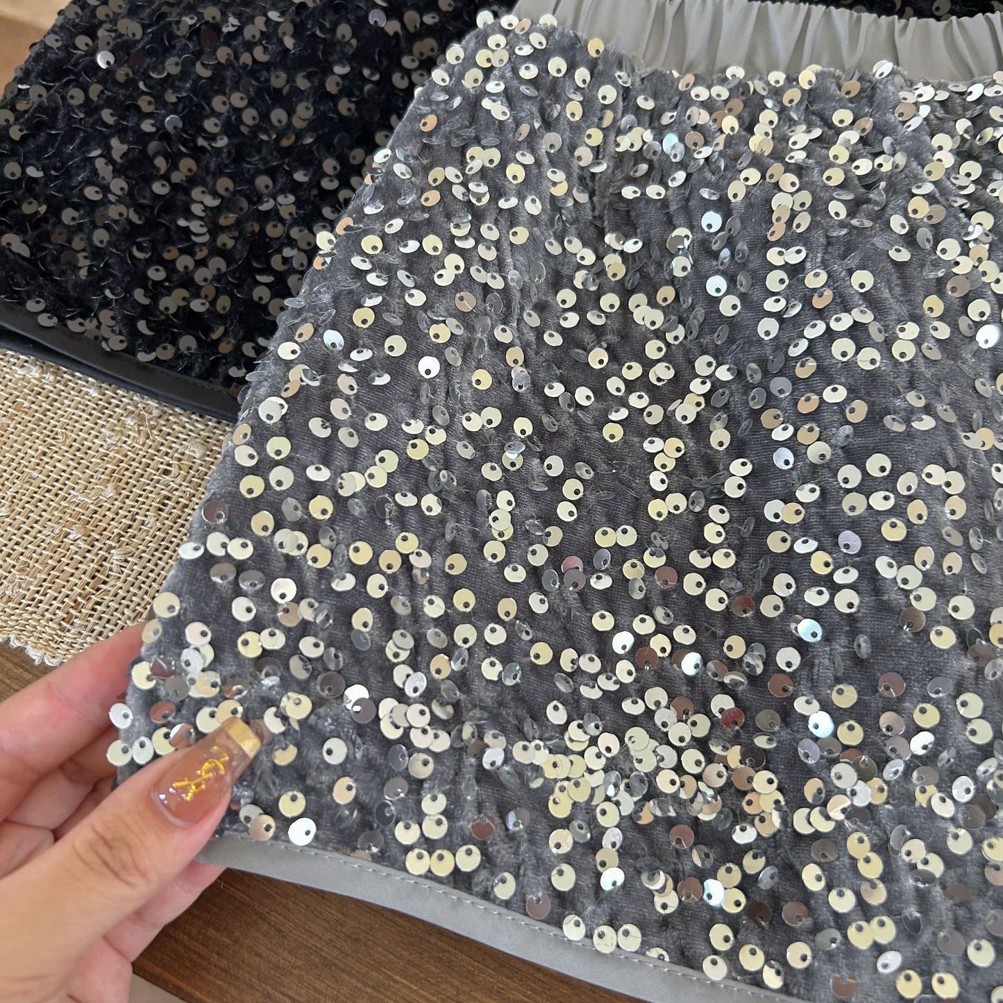 Shiny Sequin Children's Skirt