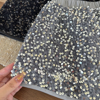 Shiny Sequin Children's Skirt