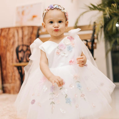 Enchanted Flowers Children's Party Dress