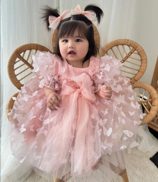 Children's Tulle Butterfly Dress