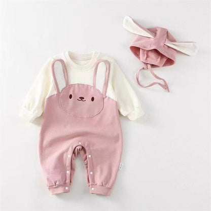 Pink Bunny Children's Jumpsuit