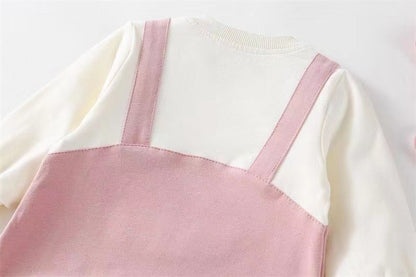 Pink Bunny Children's Jumpsuit