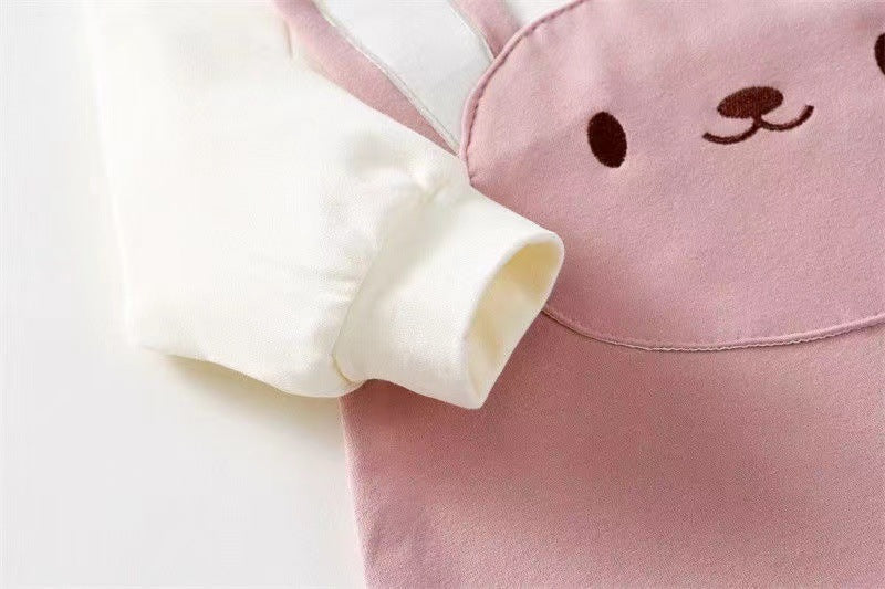 Pink Bunny Children's Jumpsuit