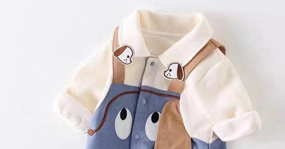 Puppy Children's Jumpsuit