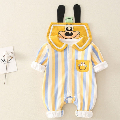 Children's Ear Stripes Jumpsuit