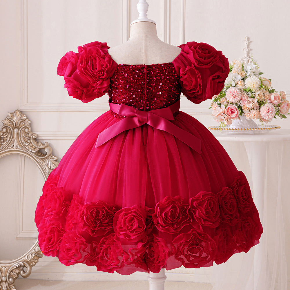 Bright Floral Children's Dress